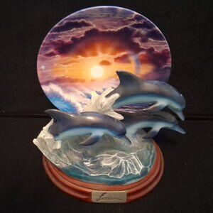 The Bradford Exchange Paradise Discovery Series Vintage Collector Plates